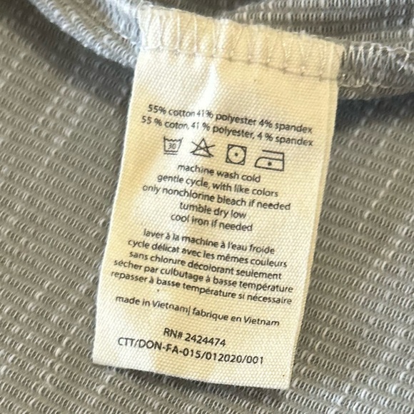 Donni,Anthropologie Brand,Gray Pin Stripe Cardigan.Size OSFA.Minimalist.Layering - Picture 8 of 8